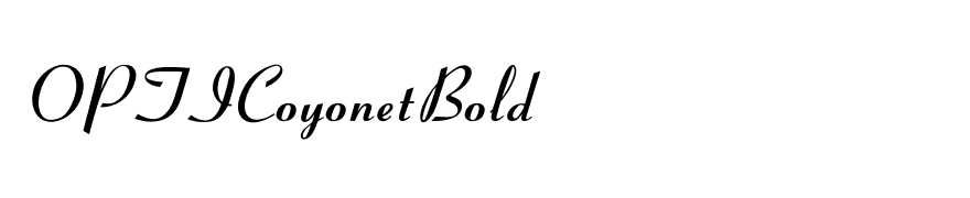 OPTICoyonetBold