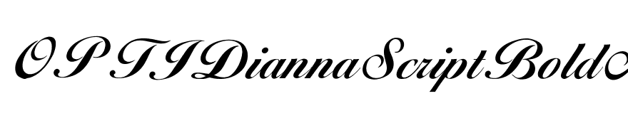 OPTIDiannaScriptBoldAgency