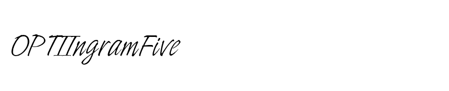 OPTIIngramFive