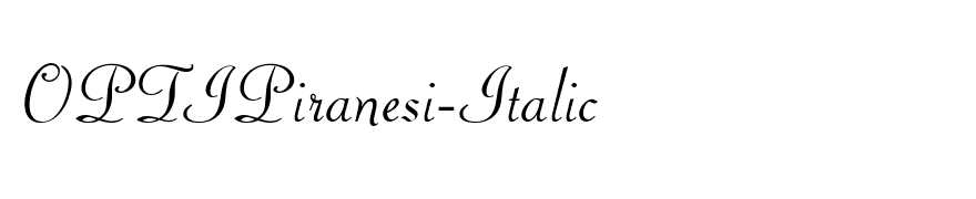OPTIPiranesi-Italic