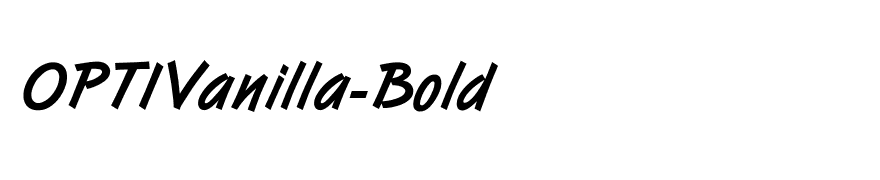 OPTIVanilla-Bold