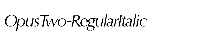 OpusTwo-RegularItalic