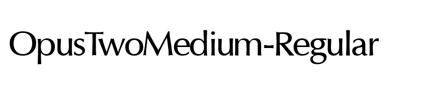OpusTwoMedium-Regular