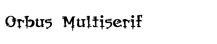 Orbus Multiserif