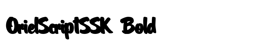 OrielScriptSSK Bold