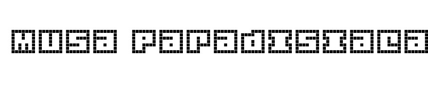 Origami Mommy Pixellated