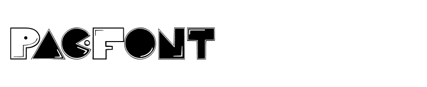 Pac-Font