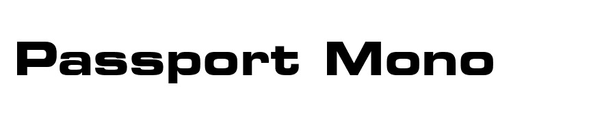 Palindrome Expanded SSi Bold Expanded