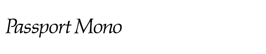 PalmerWerk Italic