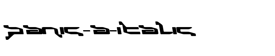 Panic-A-Italic