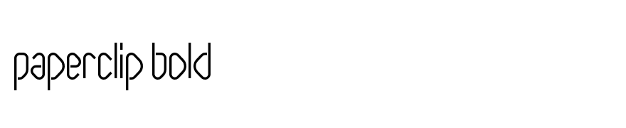 Paperclip Bold