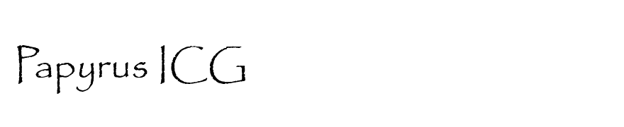 Papyrus ICG