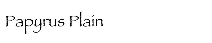 Papyrus Plain