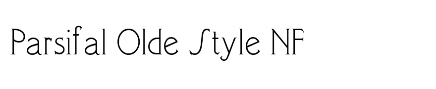 Parsifal Olde Style NF