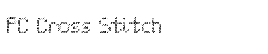 PC Cross Stitch
