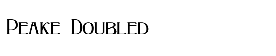 Peake Bold