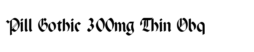 PenchantThin Regular