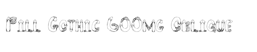 PENIS FONT 2
