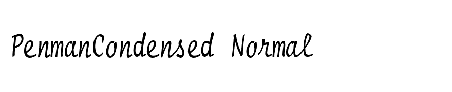 PenmanCondensed Normal