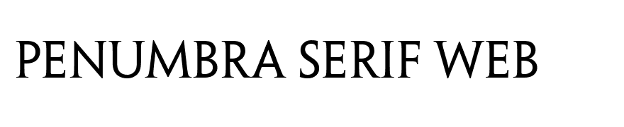 Penumbra Serif Web