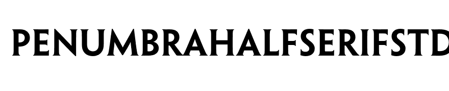 PenumbraHalfSerifStd-SeBd