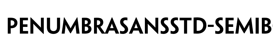 PenumbraSansStd-Semibold