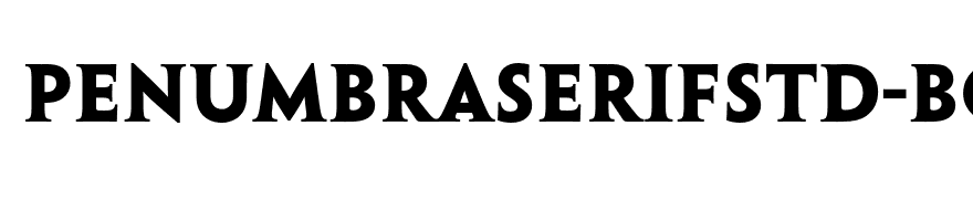 PenumbraSerifStd-Bold