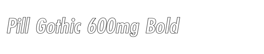 PeterBeckerCondOutline-Medium-Italic