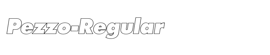 PeterBeckerOutline-Heavy-Italic