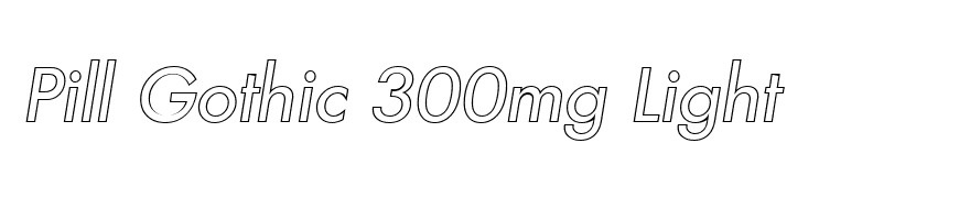 PeterBeckerOutline-Italic