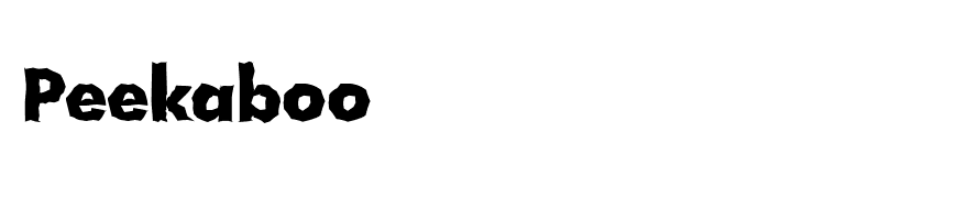 PeterBeckerRandom-ExtraBold-Regular