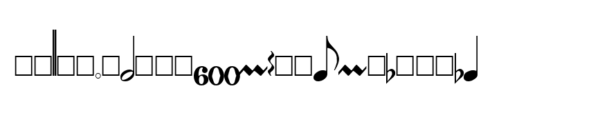 PG Music Font