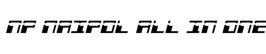 Phaser Bank Laser Italic