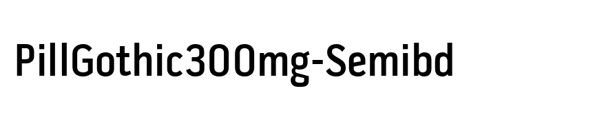 PillGothic300mg-Semibd