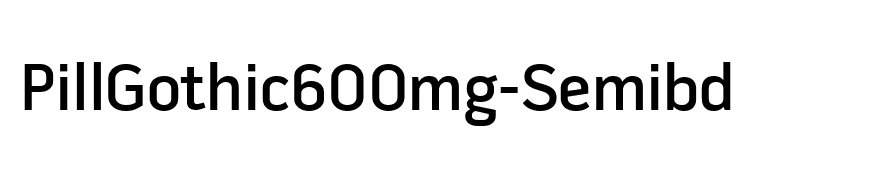PillGothic600mg-Semibd