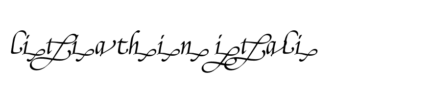 Poetica Supp Lowercase Endings II