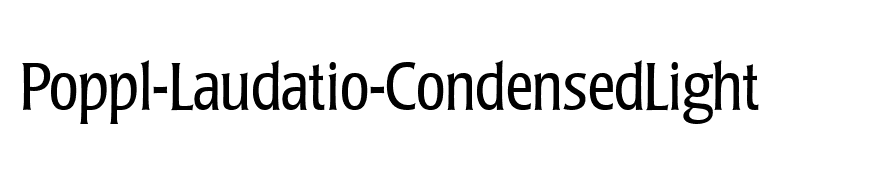 Poppl-Laudatio-CondensedLight