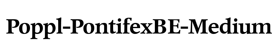 Poppl-PontifexBE-Medium