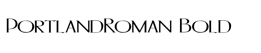 PortlandRoman Bold