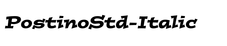 PostinoStd-Italic
