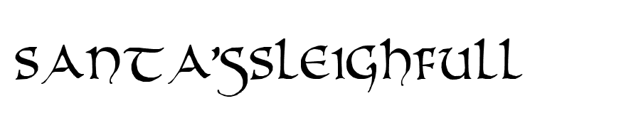 PR Uncial Alternate Capitals