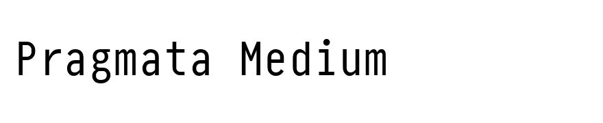 Pragmata Medium