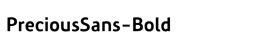 PreciousSans-Bold
