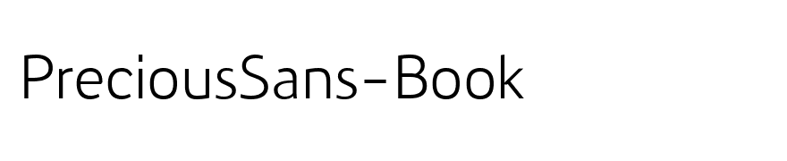 PreciousSans-Book