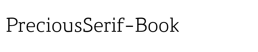 PreciousSerif-Book