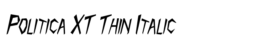 PrehistoricCondensed Italic
