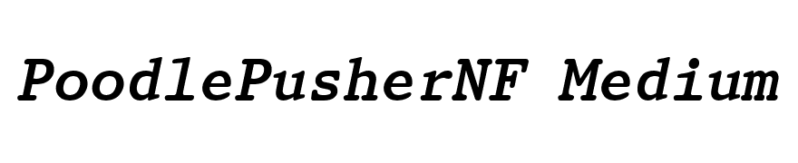 Prestige Bold Oblique