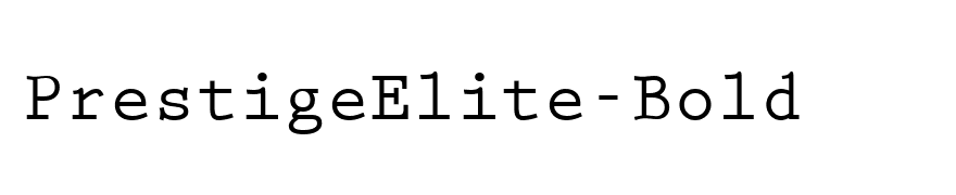 PrestigeElite-Bold
