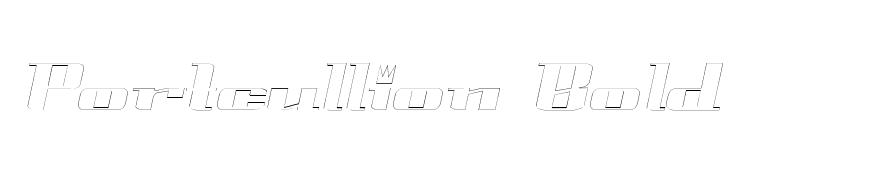 PrinceAlbertOutline Italic