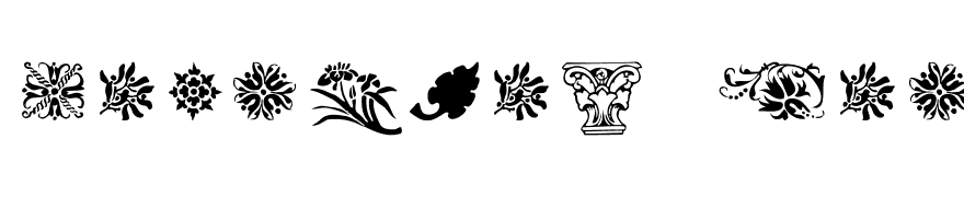 Printers Ornaments One